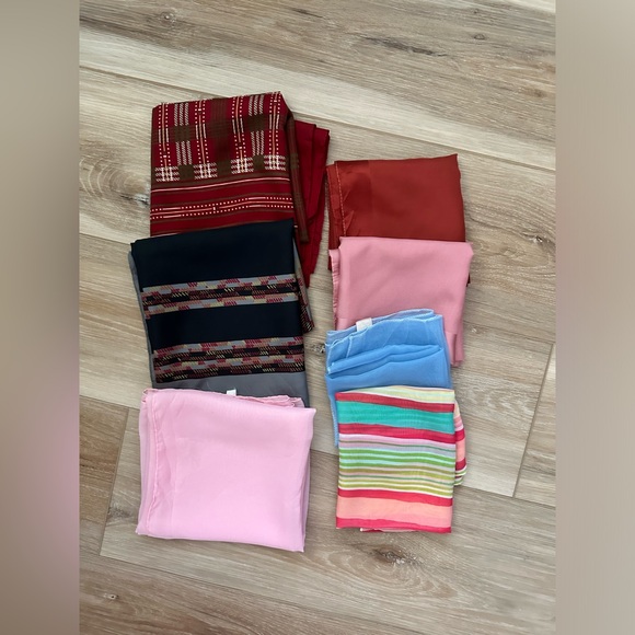 Vintage Various Scarf Bundle (7) - Picture 1 of 10